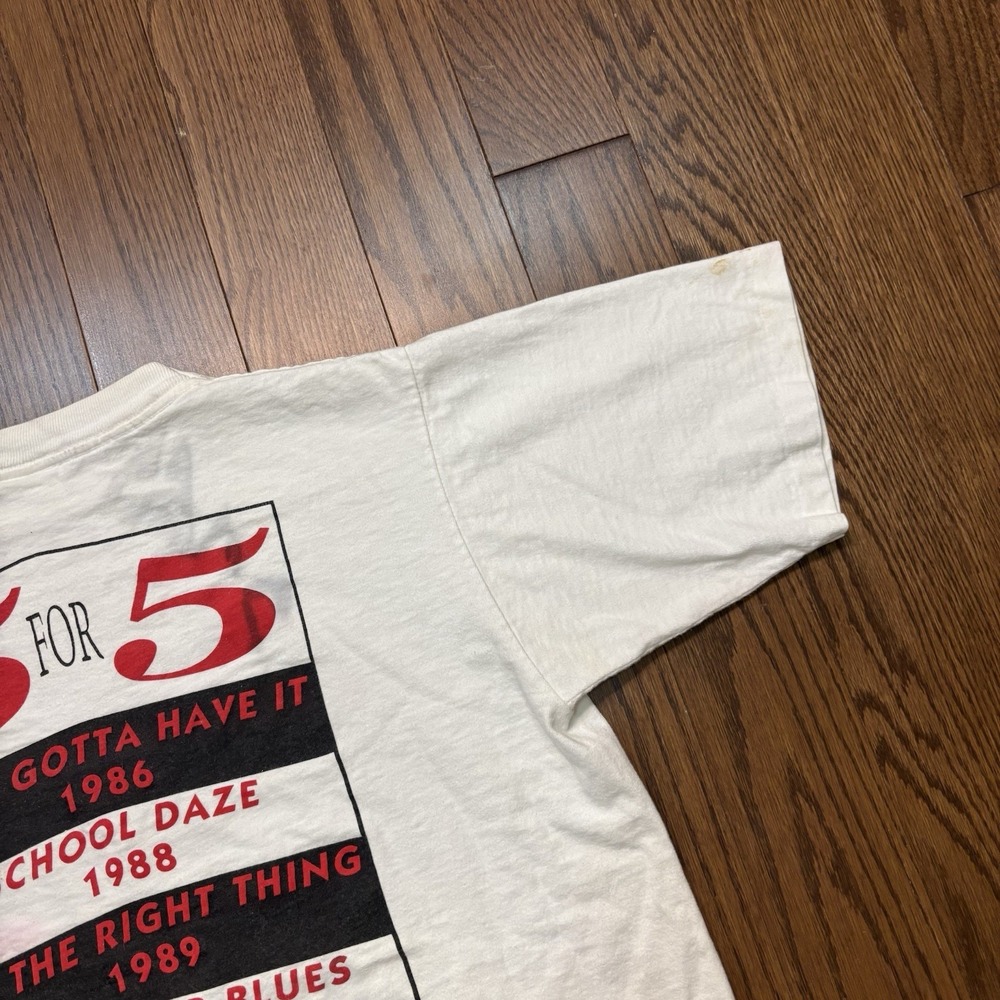Vintage 40 Acres And A Mule Film T Shirt Spike Lee NYC Movie Jordan Brooklyn - Picture 15 of 16
